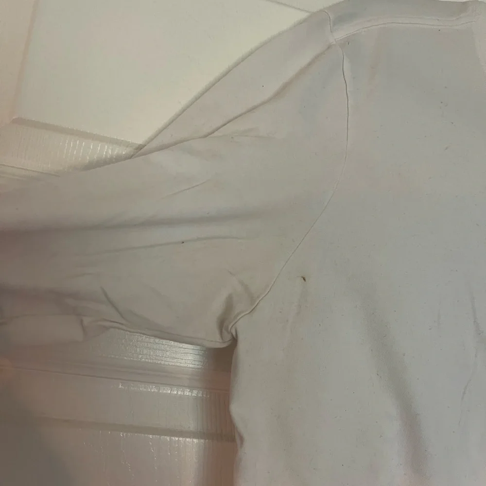 Nike White Long Sleeve Tee with Palm Logo - Picture 4 of 8